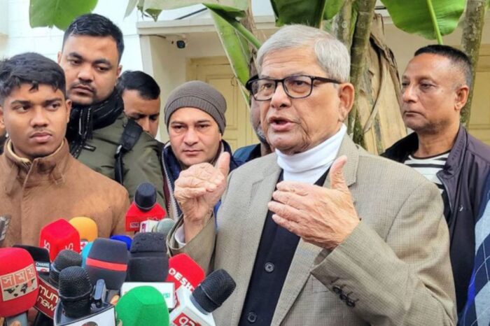 লুট হওয়া অস্ত্র উদ্ধারে ব্যর্থ সরকার, আইনশৃঙ্খলা পরিস্থিতি সন্তোষজনক নয়: মির্জা ফখরুল