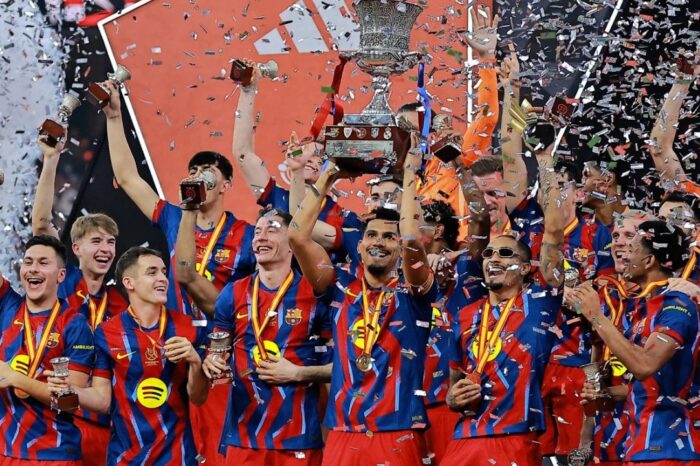 স্প্যানিশ সুপার কাপে বার্সার ১৬তম শিরোপা, চাকরি হারানোর আতঙ্ক জাভির