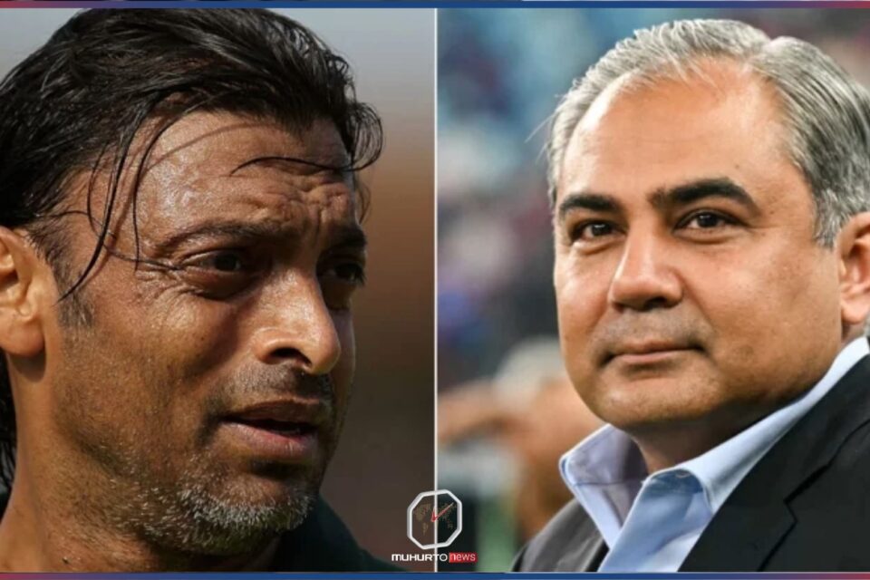 নাকানিচুবানির হারের পর নকভিকে ‘বোল্ড করলেন’ শোয়েব