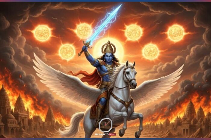 অধর্মের বিনাশে যখন খড়গ হাতে নামবেন স্বয়ং ঈশ্বর!