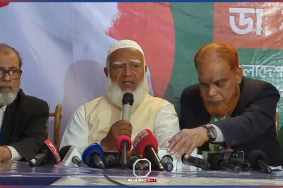 ‘ভালো নির্বাচন’ উপহার পাওয়ার আশা জামায়াত আমিরের