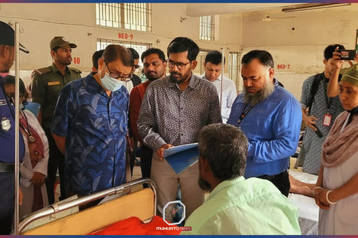 হঠাৎ স্বাস্থ্য কমপ্লেক্সে স্বাস্থ্যমন্ত্রী, চিকিৎসক-কর্মীদের না দেখে ক্ষুব্ধ