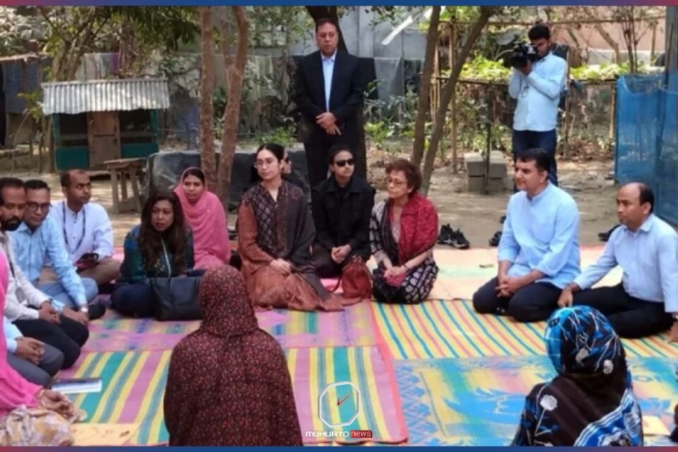 ময়মনসিংহে ব্র্যাকের কর্মসূচি পরিদর্শনে ব্যারিস্টার জাইমা রহমান