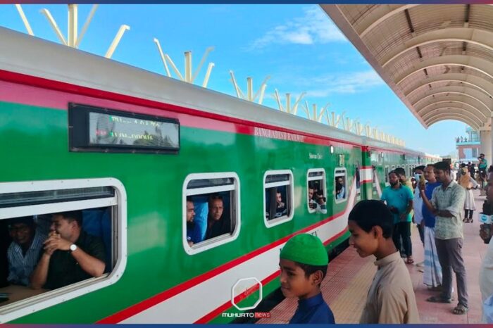 ট্রেনযাত্রীদের জন্য আজ মিলছে ৩১ মে’র ঈদের অগ্রিম টিকিট