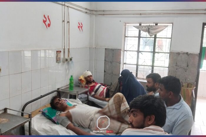 নড়াইলে মসজিদ ও কবরস্থানের কমিটি গঠন নিয়ে সংঘর্ষ, আহত ১০