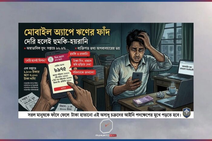 ফিন ক্যাশ ও স্মার্টলোন অ্যাপের প্রতারণা, টাকা না দিলে হুমকি