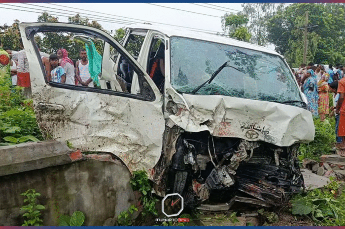 নীলফামারীতে বিয়ে শেষে ফেরার সড়ক দুর্ঘটনায় শিশুসহ নিহত ২